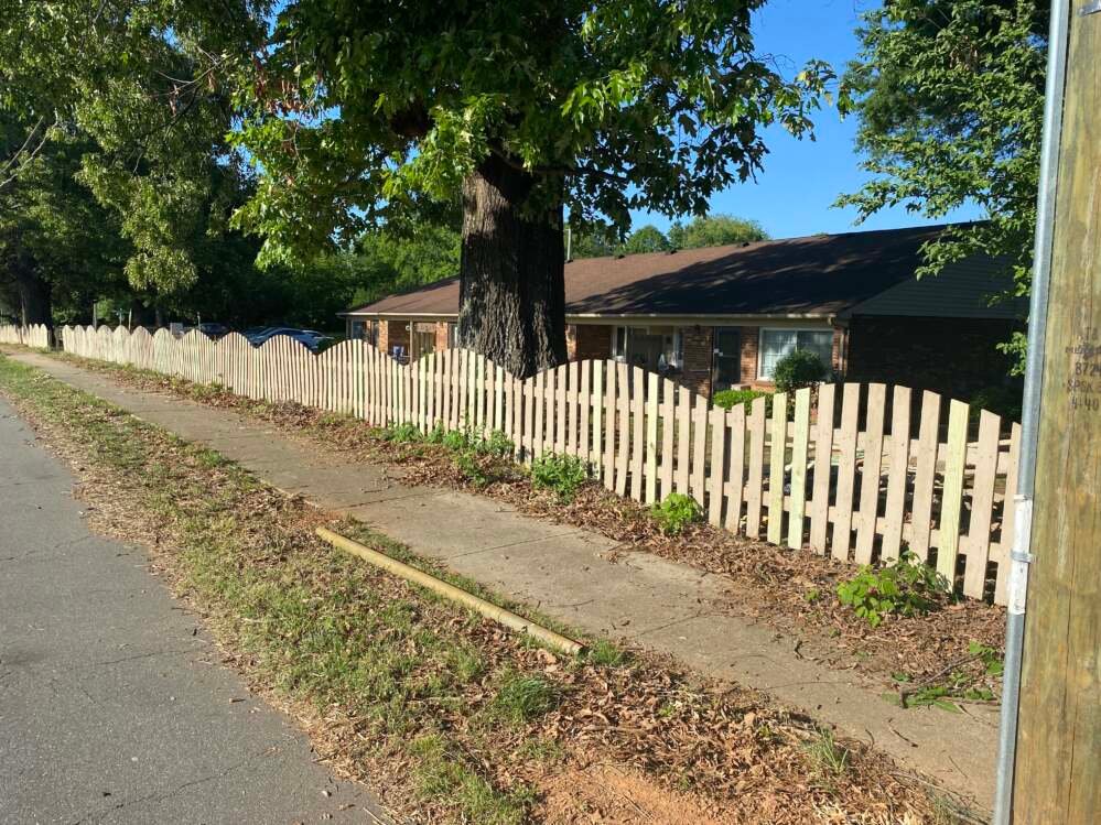 local neighborhood fence